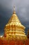 Wat Doi Suthep golden stupa, Chiang Mai, Thailand