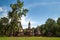 Wat Jedi Jed Teaw temple in Sukhothai province, Thailand.