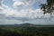 Wat Khao Tam Viewpoint with Lush Tropical Rain Forest and Ocean