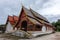 Wat Kong kan,A beautiful old temple in the middle of the valley in Mae Chaem District, Chiang Mai Province. Thailand