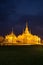 Wat Luang Pho Toh temple in night time at Nakhon Ratchasima prov