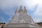 Wat Mahathat Worawihan Temple of the Great Relic is the most important and central temple in the city of Phetchaburi, Thailand