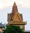 Wat Ounalom, a famous historical site in Phnom Penh, Cambodia