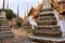 Wat Pho lying buddha temple in Bangkok, Thailand - details