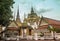 Wat Pho temple, beautiful detail , Thailand.