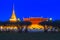 Wat Phra That Chang Kham in twilight time