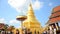 Wat Phra That Hariphunchai temple in Lamphun, Thailand.