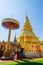 Wat Phra That Haripunchai temple in Thailand