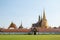 Wat Phra Kaew, Bangkok famous landmark of Thailand.