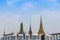 Wat Phra Kaew\'s Pagodas From the Grand Palace