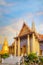 Wat Phra Kaew, the Temple of Emerald Buddha in Bangkok, Thailand