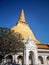 Wat Phra Pathom Chedi, the tallest stupa in the world, fantastic buddhist edifice in Nakhon Pathom