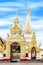 Wat Phra That Phanom houses famous stupa containing Buddha`s breast bone in Nakhon Phanom Province, northeastern Thailand