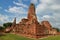 Wat Phra Ram, Buddha statue, historical park in Ayutthaya, Thailand