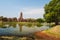 Wat Phra Ram with reflection, Ayutthaya