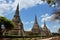 Wat Phra Sri Sanphet at Ayutthaya Historical Park Thailand