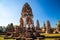 wat phrasi rattana mahathat, ruin temple in Lopburi, Thailand