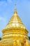 Wat Phrathat Doi Suthep or Phrathat Doi Suthep temple, The famous gold pagoda at Chiang Mai, Thailand