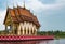 Wat Plai Laem  Buddhist shrine upon lotus, Ko Samui Island, Thailand