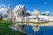 Wat Rong Khun , temple, buddhist temple .