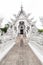 Wat Rong Khun White Teple, Buddhist Architecture, Chiang Rai Thailand