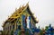 Wat Rong Suea Ten Blue temple in Chiang Rai, Thailand
