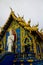 Wat Rong Suea Ten Blue temple in Chiang Rai, Thailand