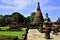 Wat Sa Si ,Itâ€™s a simple temple in a pretty setting with a bell-shaped chedi and a sitting Buddha image to the front.