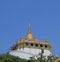 Wat Saket Golden Mountain Buddhism temple Thailand