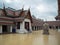 Wat Saket Ratcha Wora Maha Wihan Bangkok Thailand.The temple Wat Sa Ket is an ancient temple in the Ayutthaya period