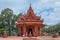 Wat Sila Ngu Temple, Red Stone Buddism Temple, Ko Samui, Thailand
