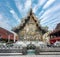 Wat Sri Suphan,metallic silver Buddhist temple,Chaingmai old town,Thailand