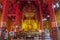 Wat Sri Suphan Temple, interior view, Chiang Mai, Thailand, Asia