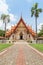 Wat Sri Ubon Rattanaram public thai buddhist temple in Ubonratchathani Thailand.