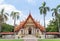 Wat Sri Ubon Rattanaram thai buddhist temple in Ubonratchathani Thailand.