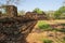 Wat temple in Kamphaeng Phet Historical Park Thailand