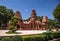 Wat tham Pu Wa temple in the cave in Kanchanaburi, Thailand