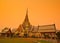 Wat So-thorn Temple in the evening