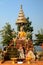 Wat Tilok Aram : Year-Old Underwater Temple of Thailand, Today a floating platform with the statue of a Buddha sits directly above