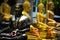 The Wat Traimit Buddhist Temple in Bangkok, Thailand