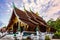 Wat Xieng Thong or The Golden City Temple. The most important buddhist temple in UNESCO World Heritage city, Luang Prabang, Laos