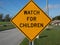 Watch For Children Warning Sign