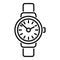 Watch icon outline . Work project