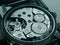 Watch movement macro monochrome