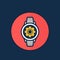 Watch repair, smartwatch icon
