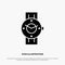 Watch, Smart Watch, Time, Phone, Android solid Glyph Icon vector