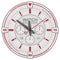 Watch Sports Chronometer Red and White
