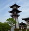 A watch tower in the front of Wu palace