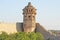 Watch tower of Zanana enclosure at Hampi - a UNESCO World Heritage Site located in Karnataka, India. Sights of the ruins of Hampi