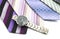 Watch and Variety of colorful neckties